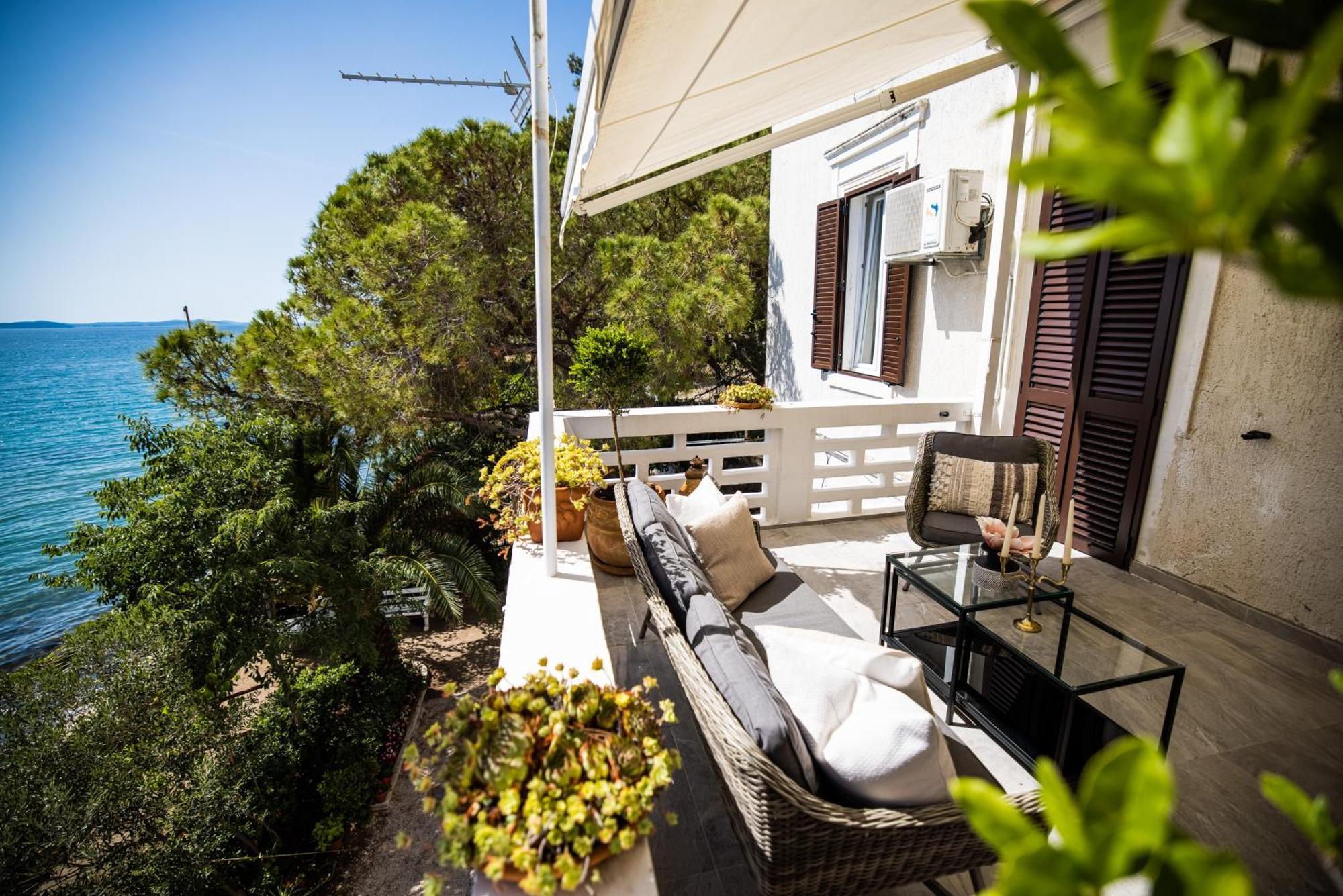 Zadar Center Beach Apartment - Directly On The Sea Ngoại thất bức ảnh