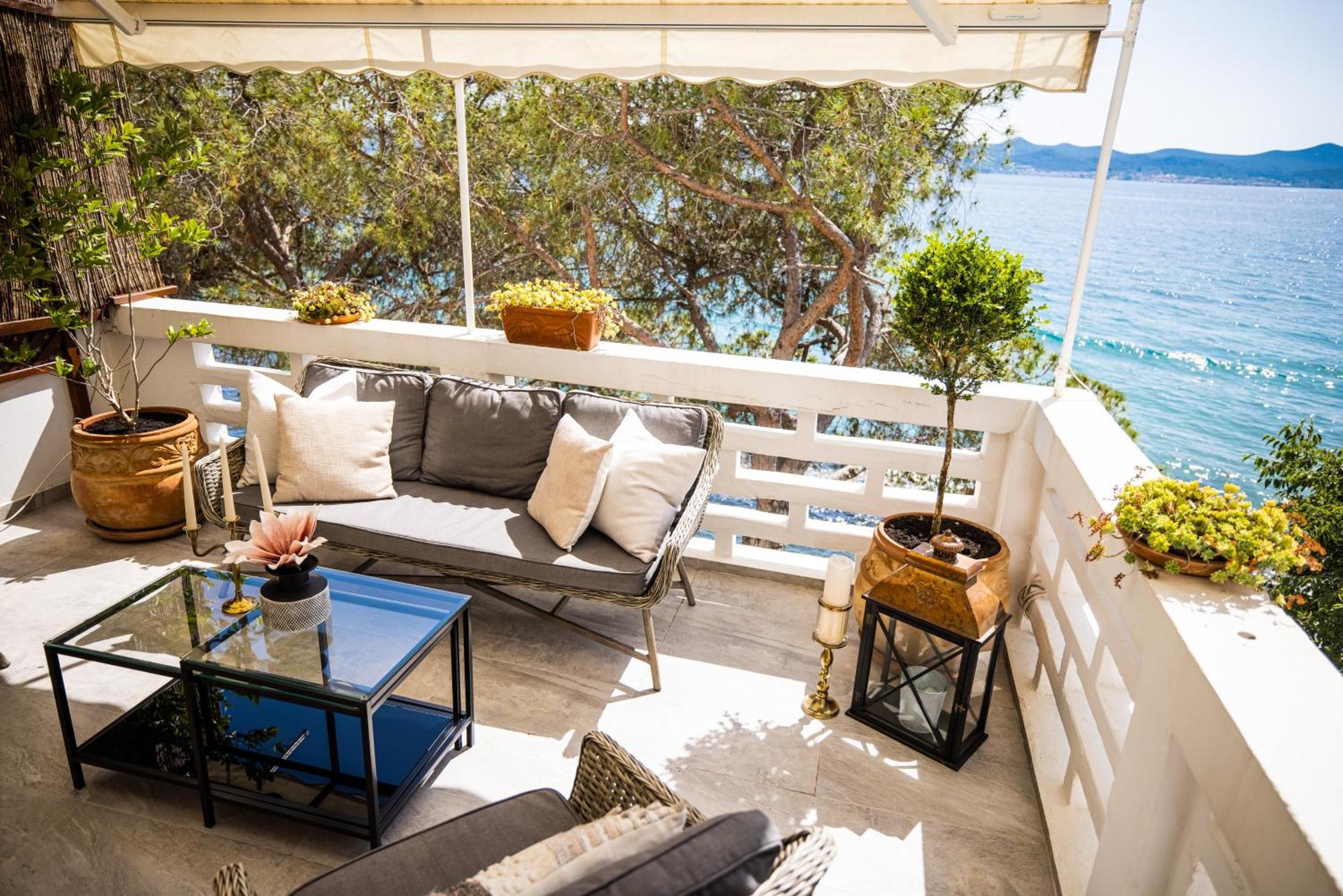 Zadar Center Beach Apartment - Directly On The Sea Ngoại thất bức ảnh
