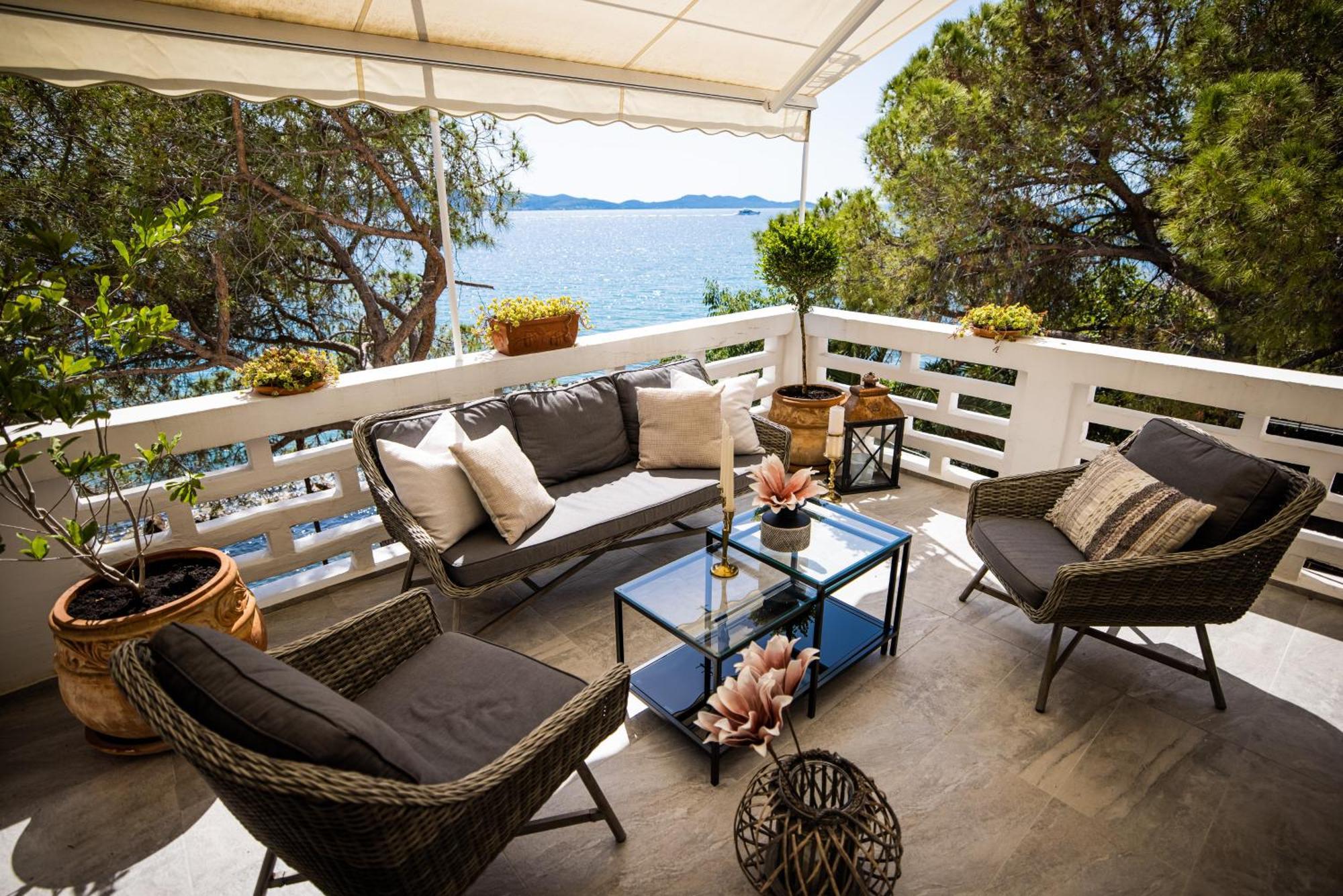 Zadar Center Beach Apartment - Directly On The Sea Ngoại thất bức ảnh